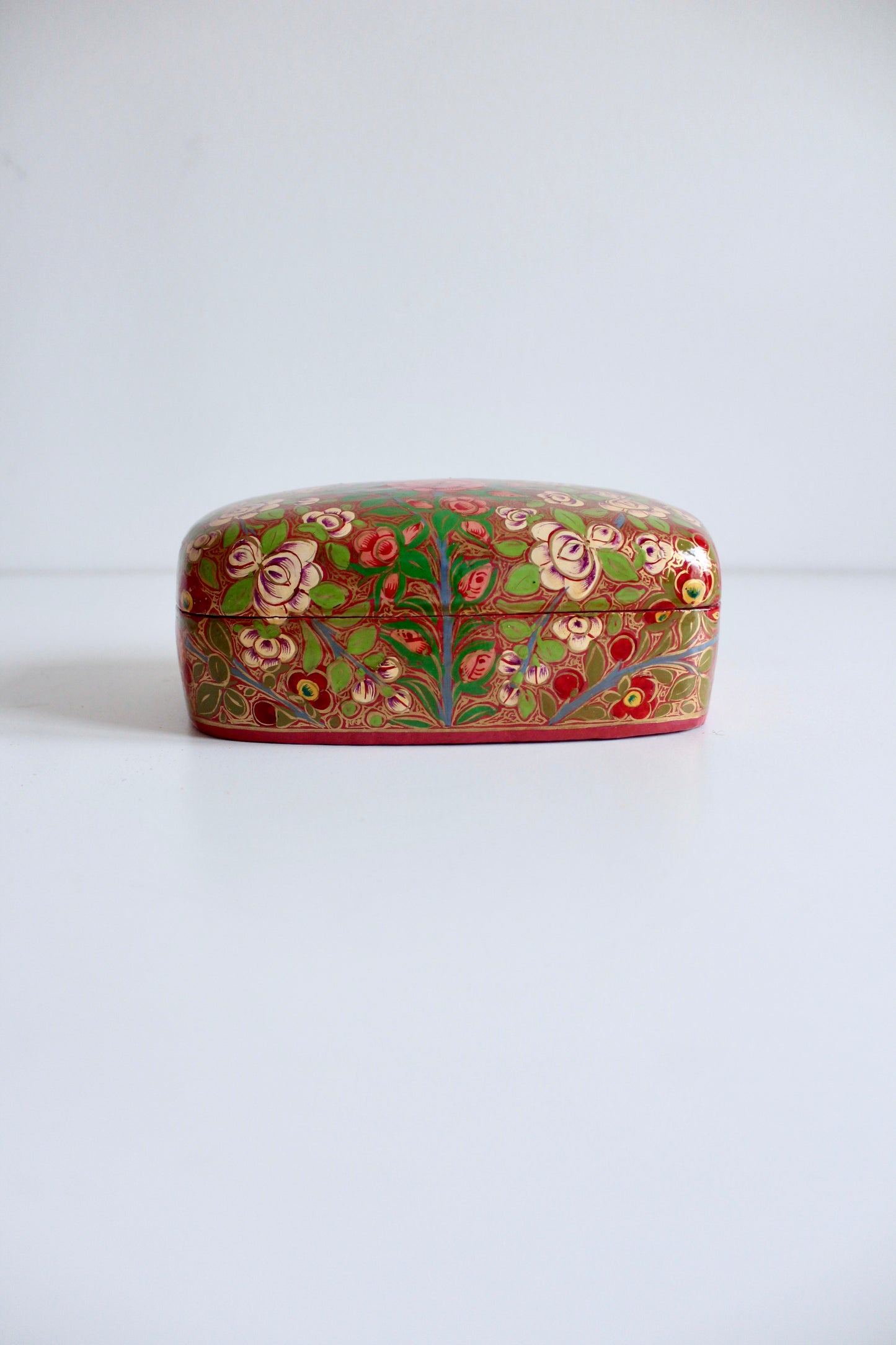 Vintage Kashmiri Papier Mache Box
