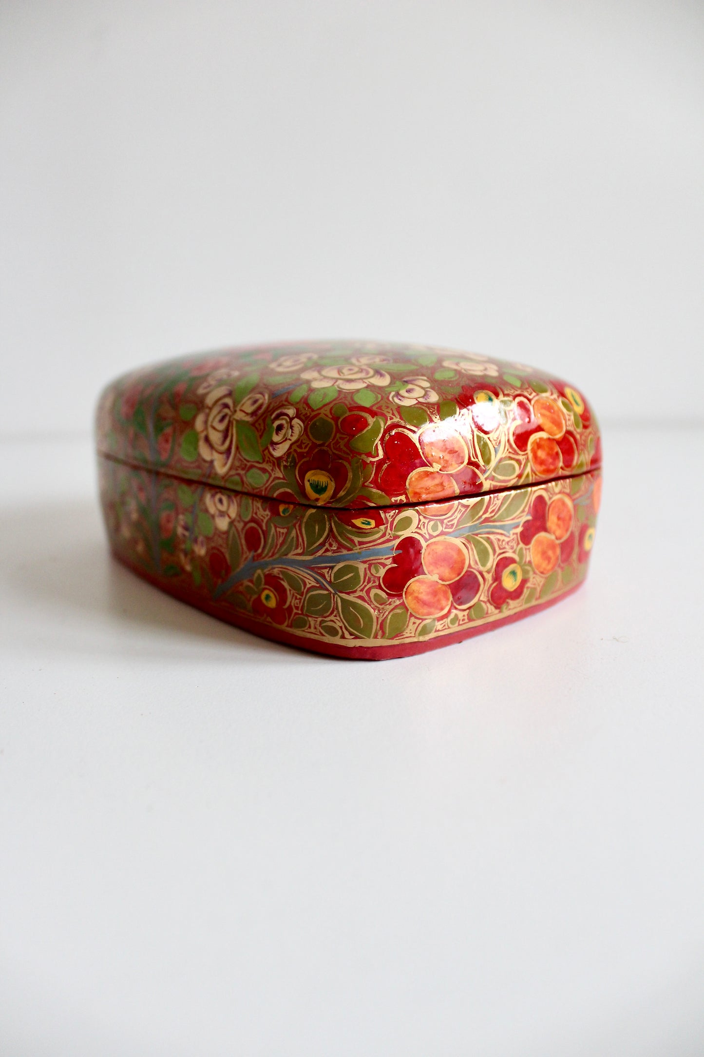 Vintage Kashmiri Papier Mache Box