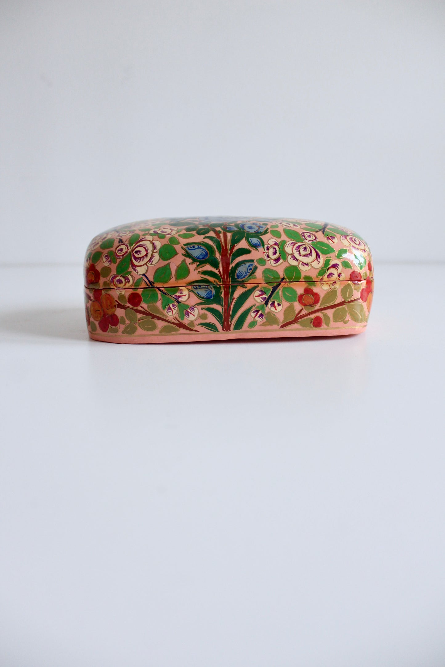 Vintage Kashmiri Papier Mache Box