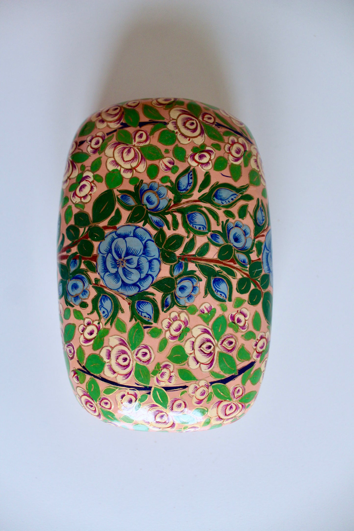 Vintage Kashmiri Papier Mache Box