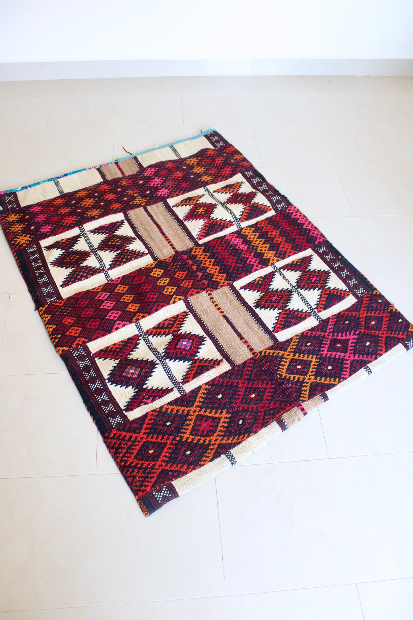 Vintage Syrian Sadu Camel Bag