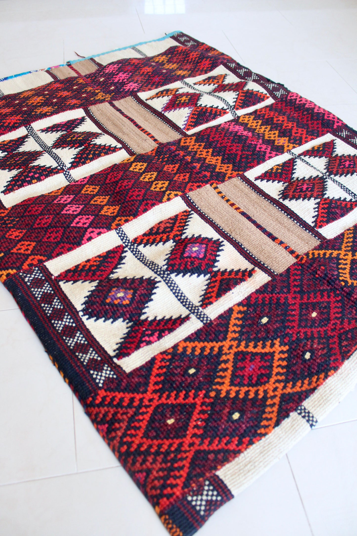 Vintage Syrian Sadu Camel Bag