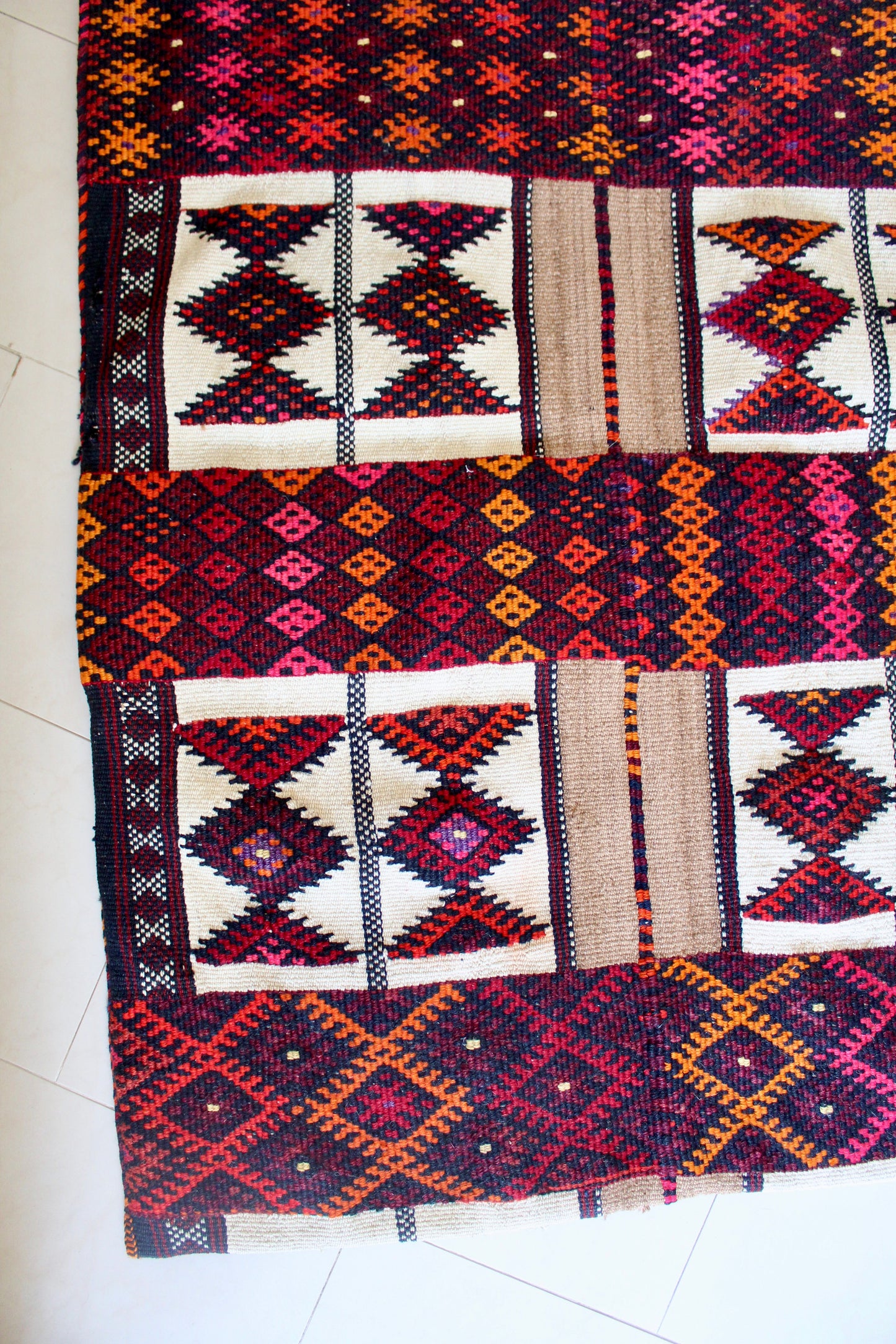 Vintage Syrian Sadu Camel Bag