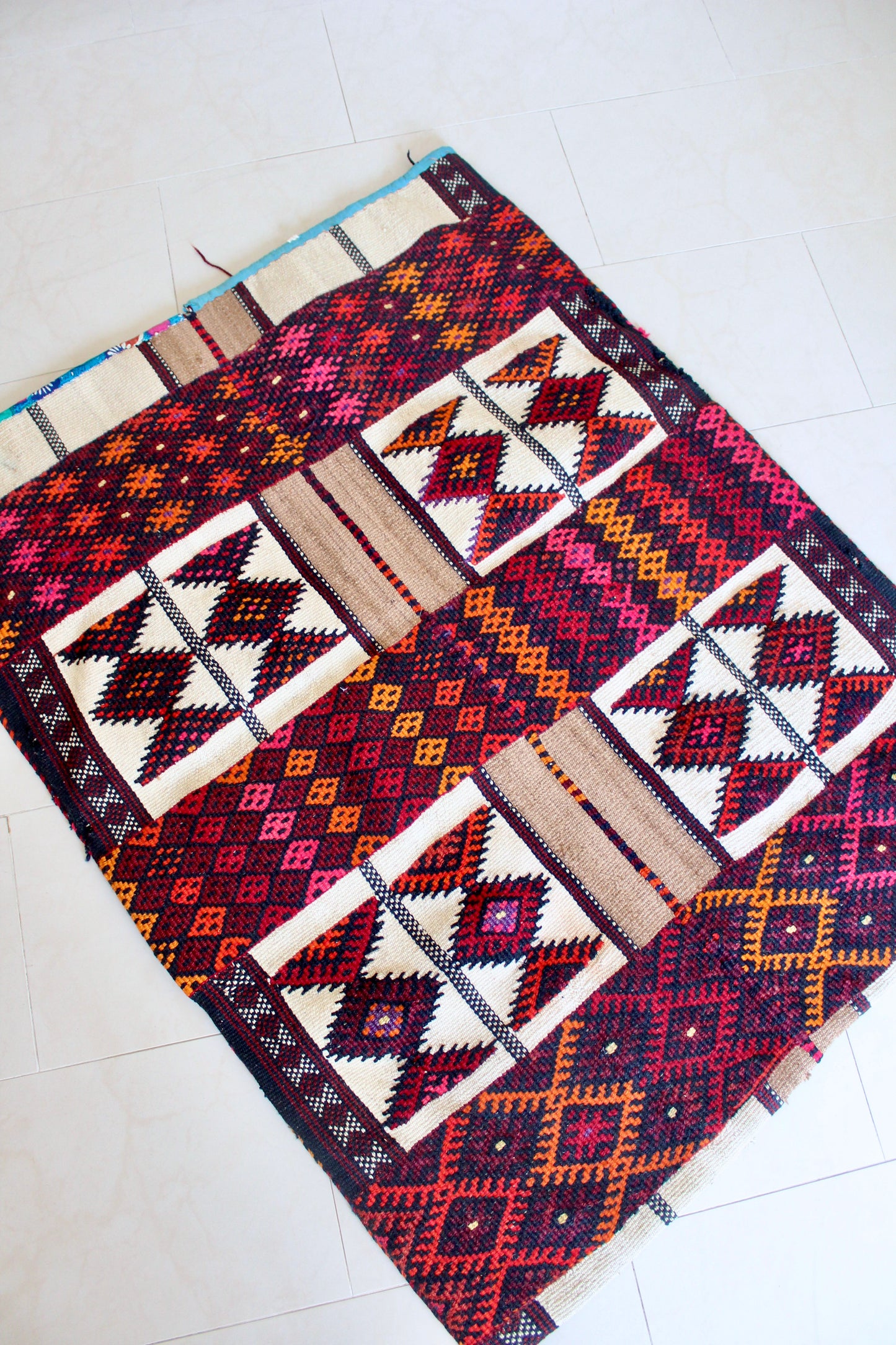 Vintage Syrian Sadu Camel Bag