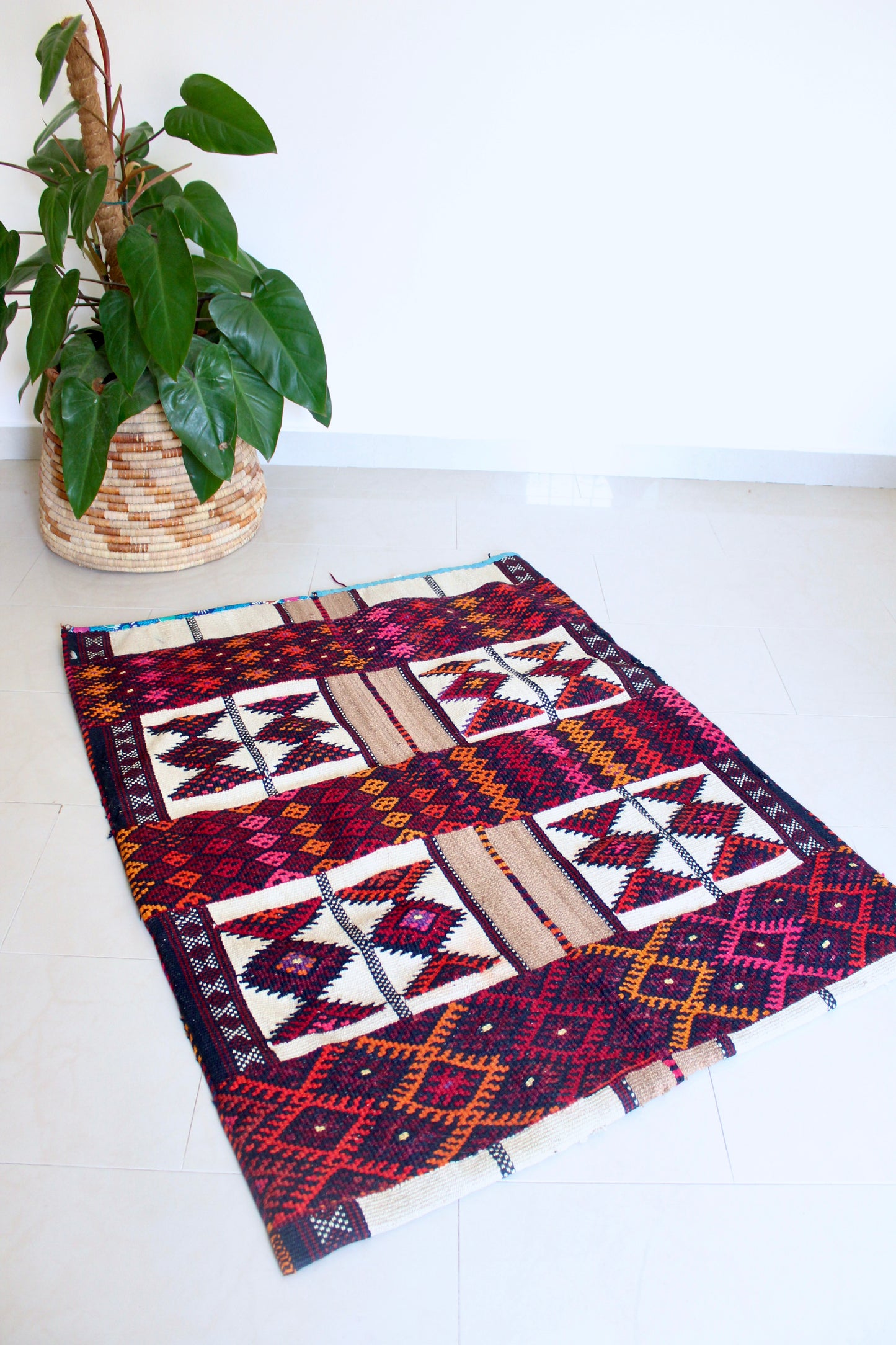 Vintage Syrian Sadu Camel Bag