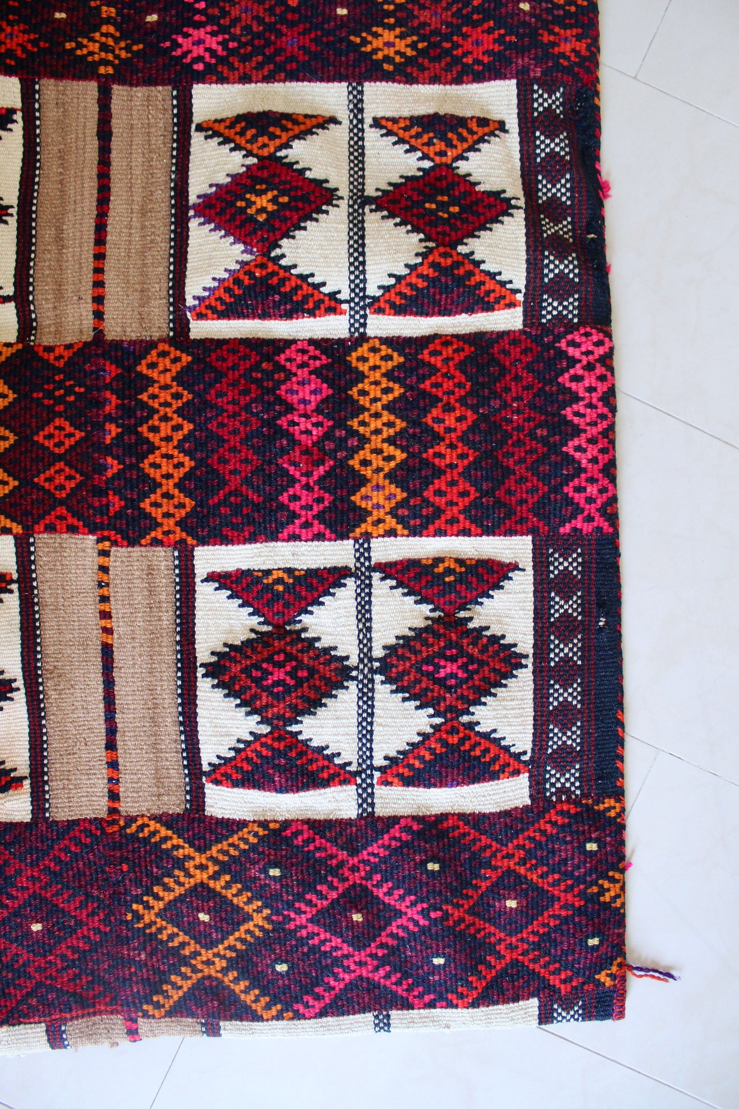 Vintage Syrian Sadu Camel Bag