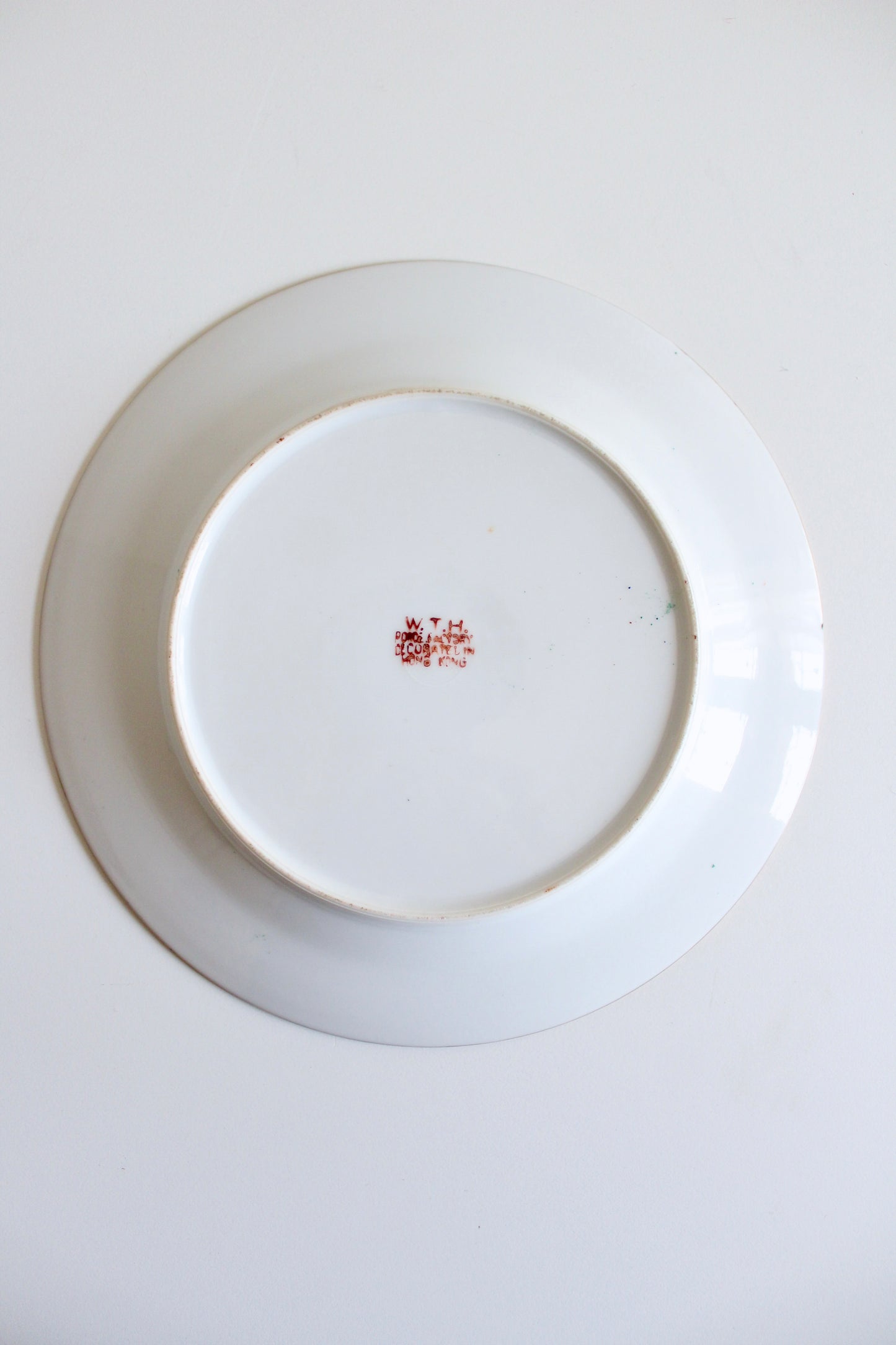 Vintage Chinese Rose Medallion Porcelain Plate