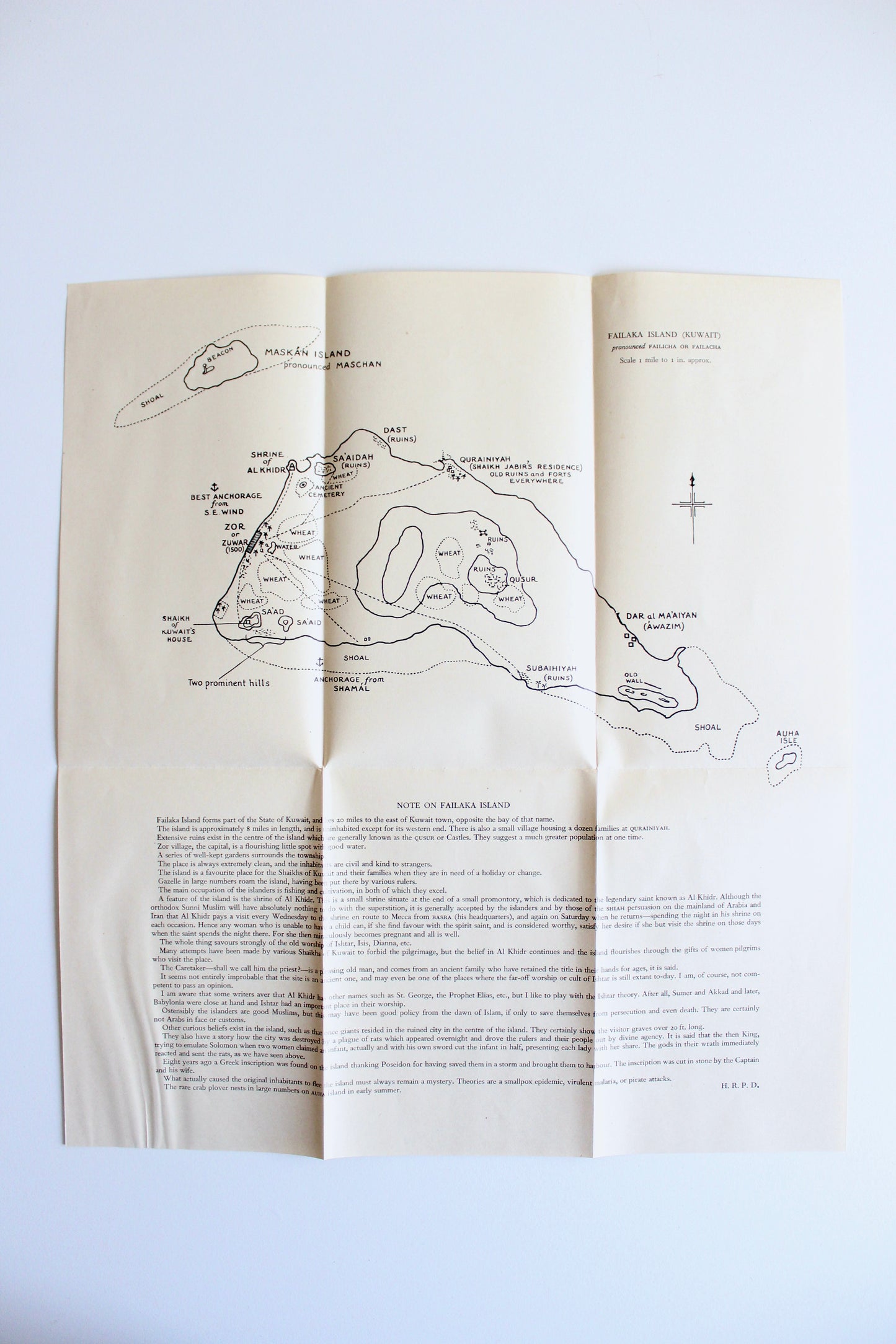 H.R.P. Dickson – The Arab of the Desert: Signed by Violet Dickson (1968)
