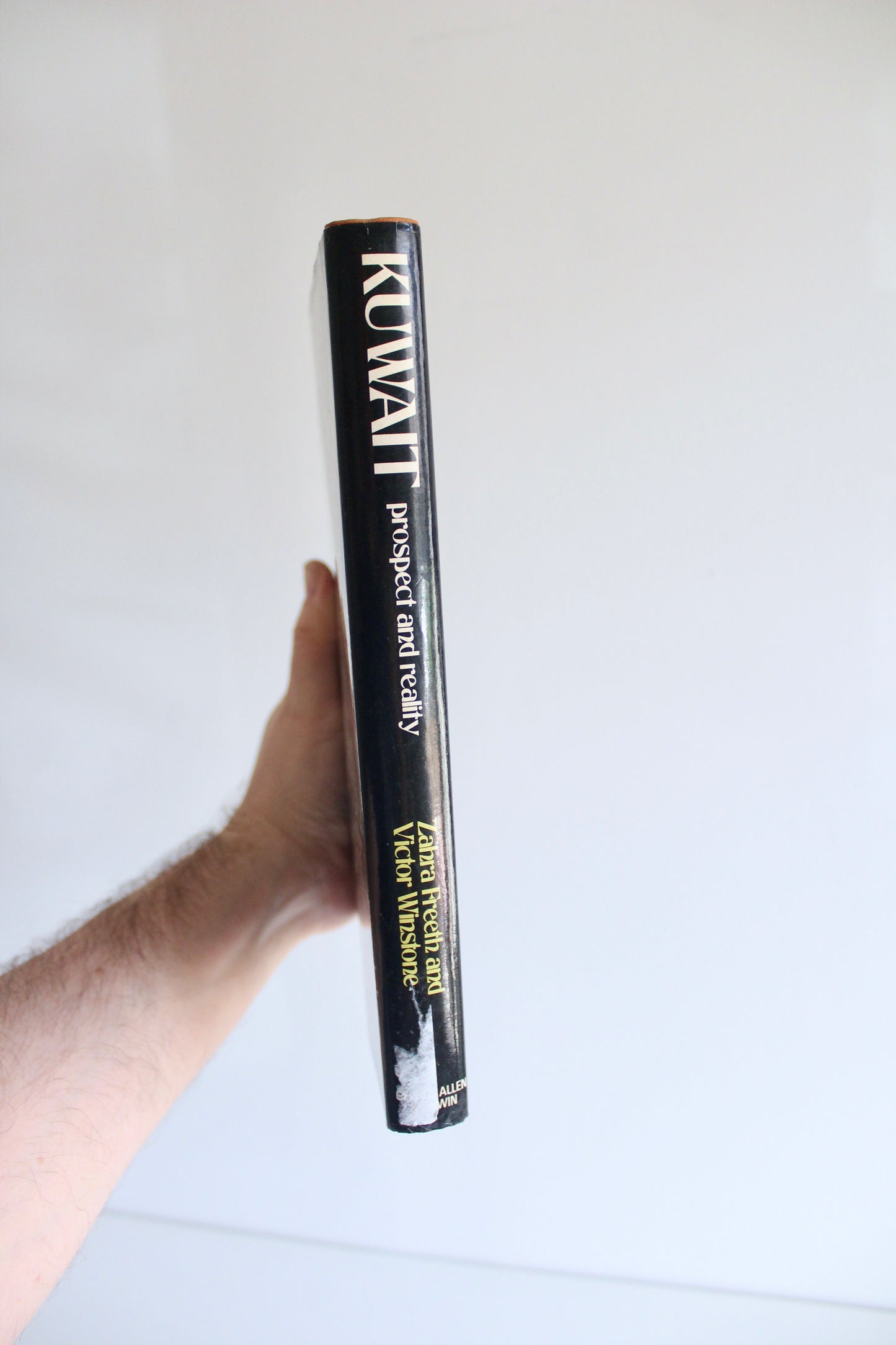 Rare 1972 "Kuwait: Prospect and Reality" – Zahra Freeth & H.V.F. Winstone First Edition Hardcover