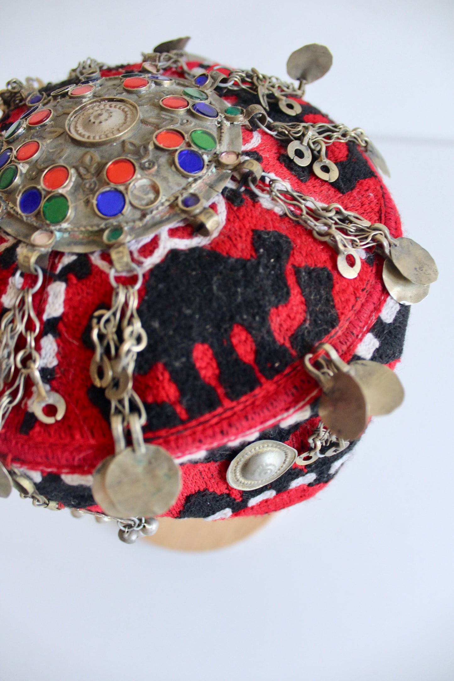 Handmade Afghan Embroidered Caps