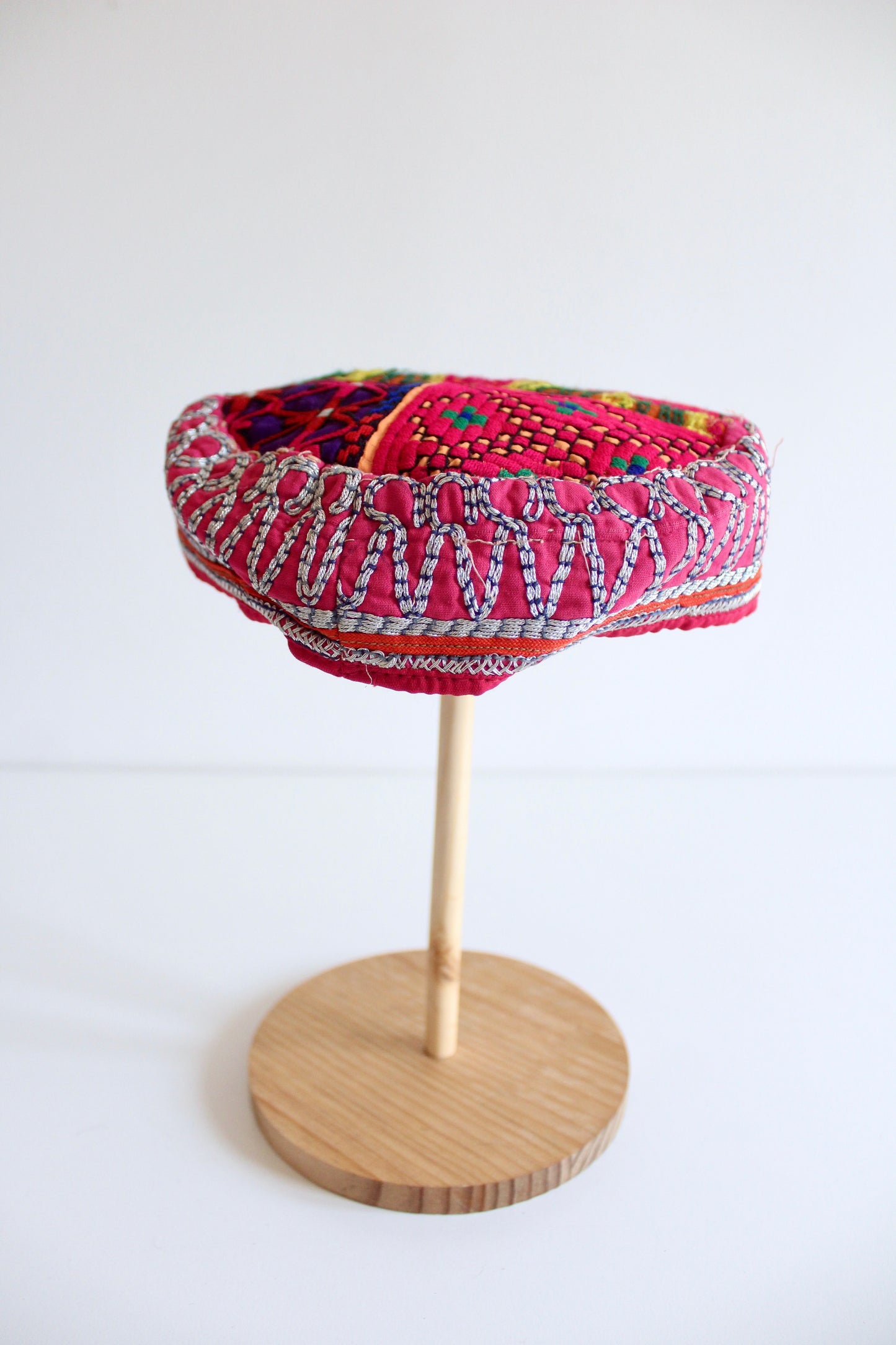 Handmade Afghan Embroidered Caps
