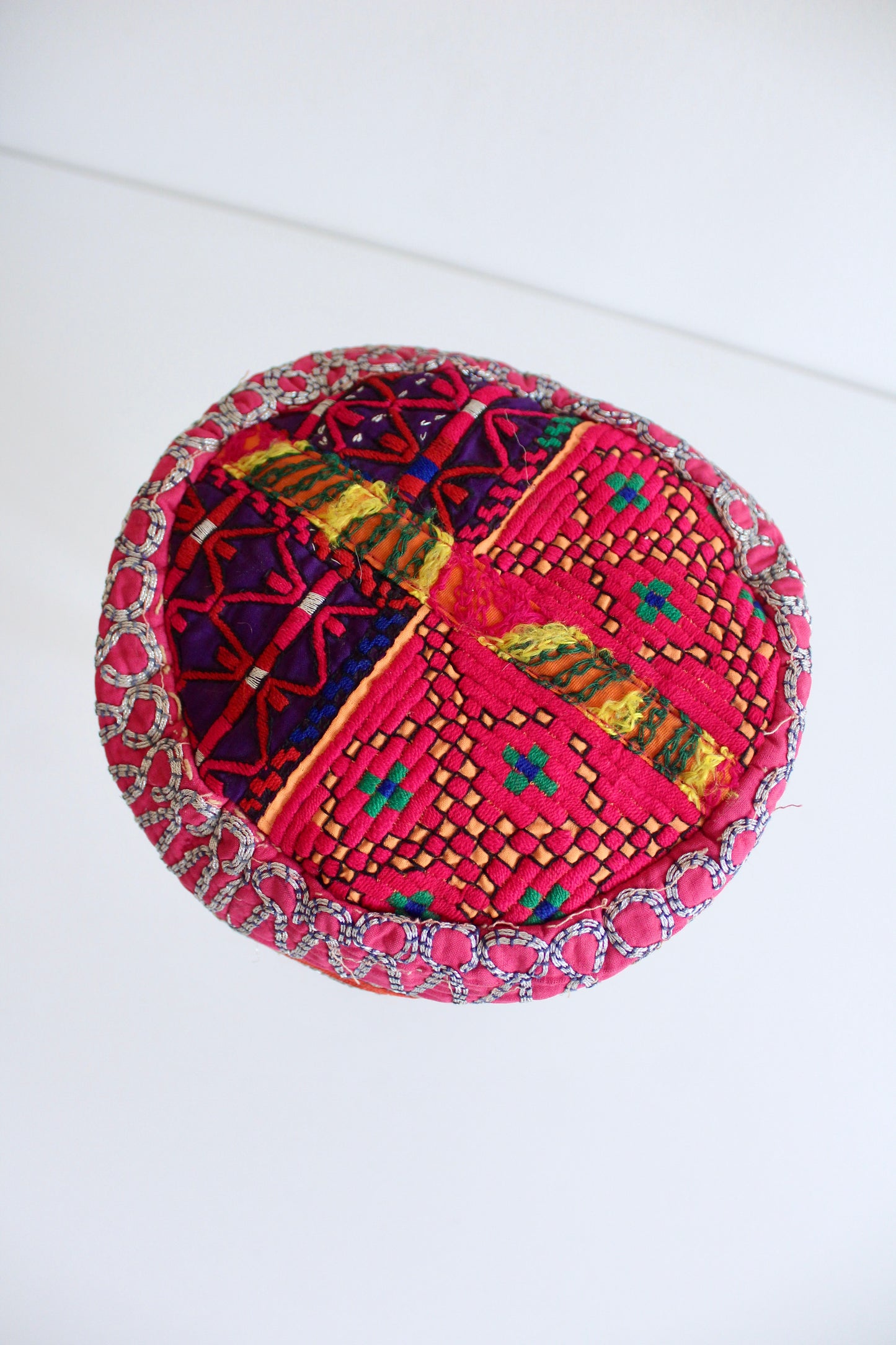 Handmade Afghan Embroidered Caps
