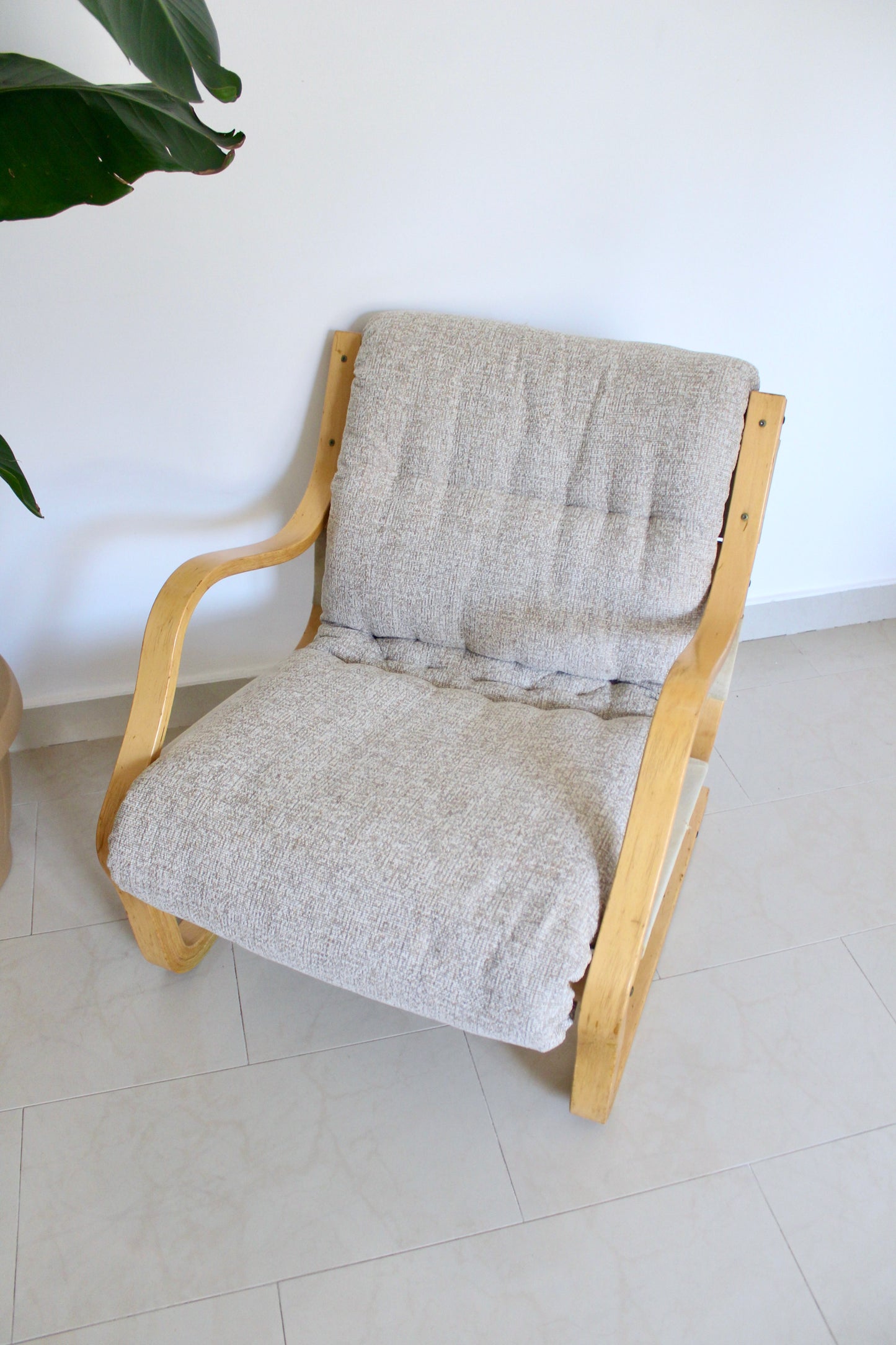 Vintage Asko Finland Koivutaru Armchair by Esko Pajamies
