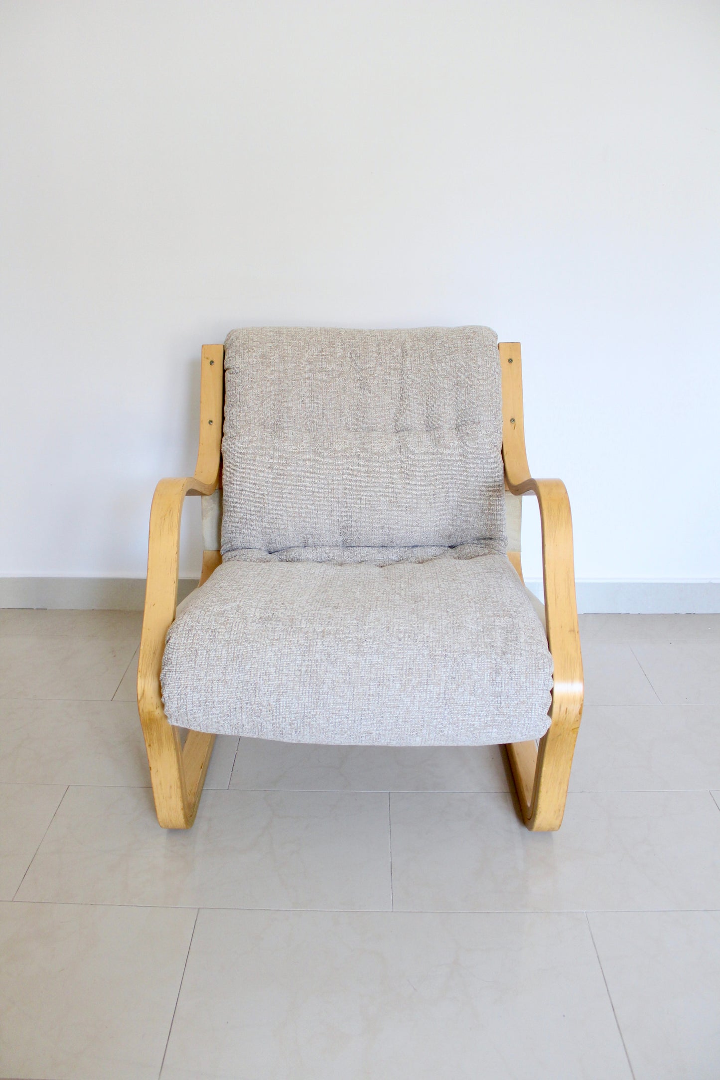 Vintage Asko Finland Koivutaru Armchair by Esko Pajamies