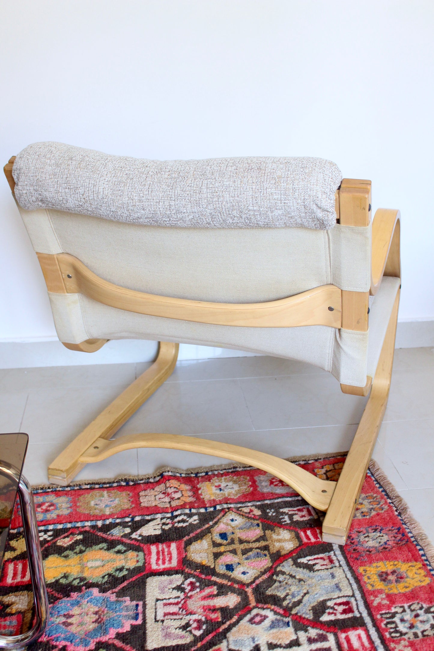 Vintage Asko Finland Koivutaru Armchair by Esko Pajamies