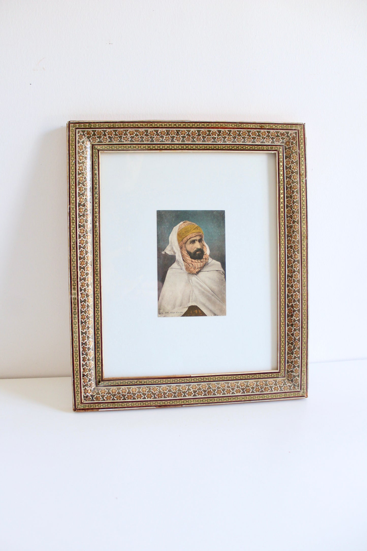Antique 1910s Postcard of an Arab Man