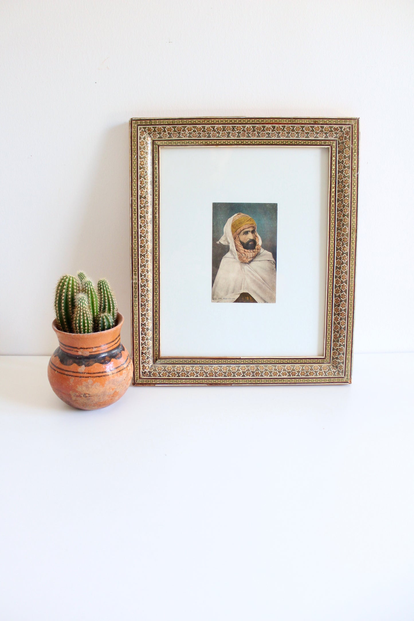 Antique 1910s Postcard of an Arab Man