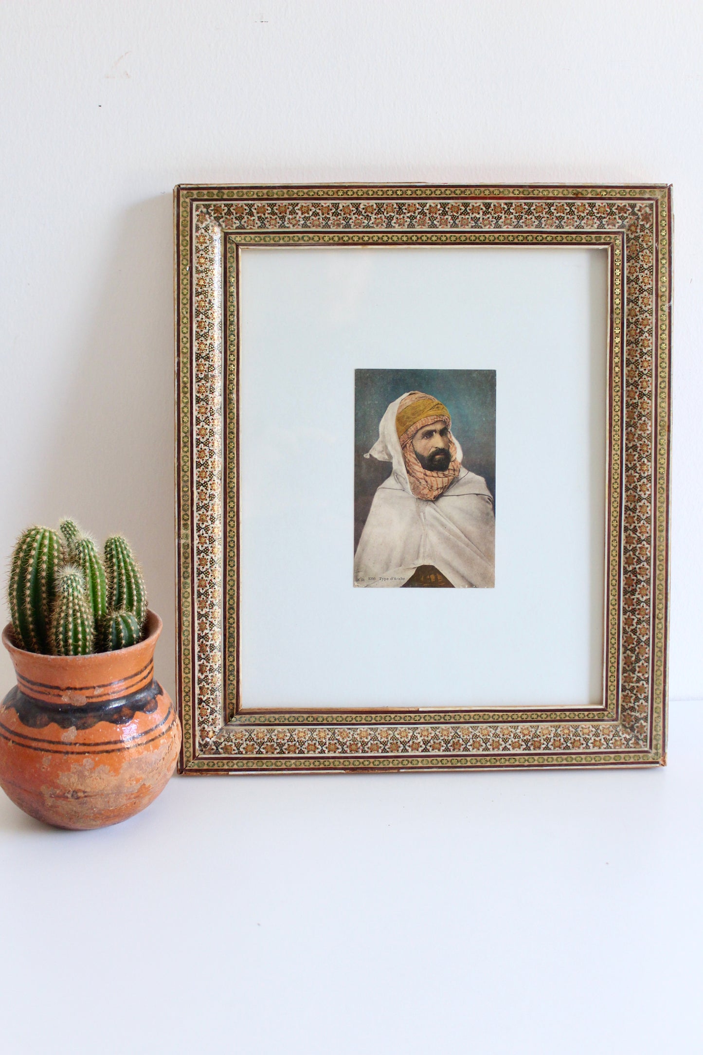 Antique 1910s Postcard of an Arab Man