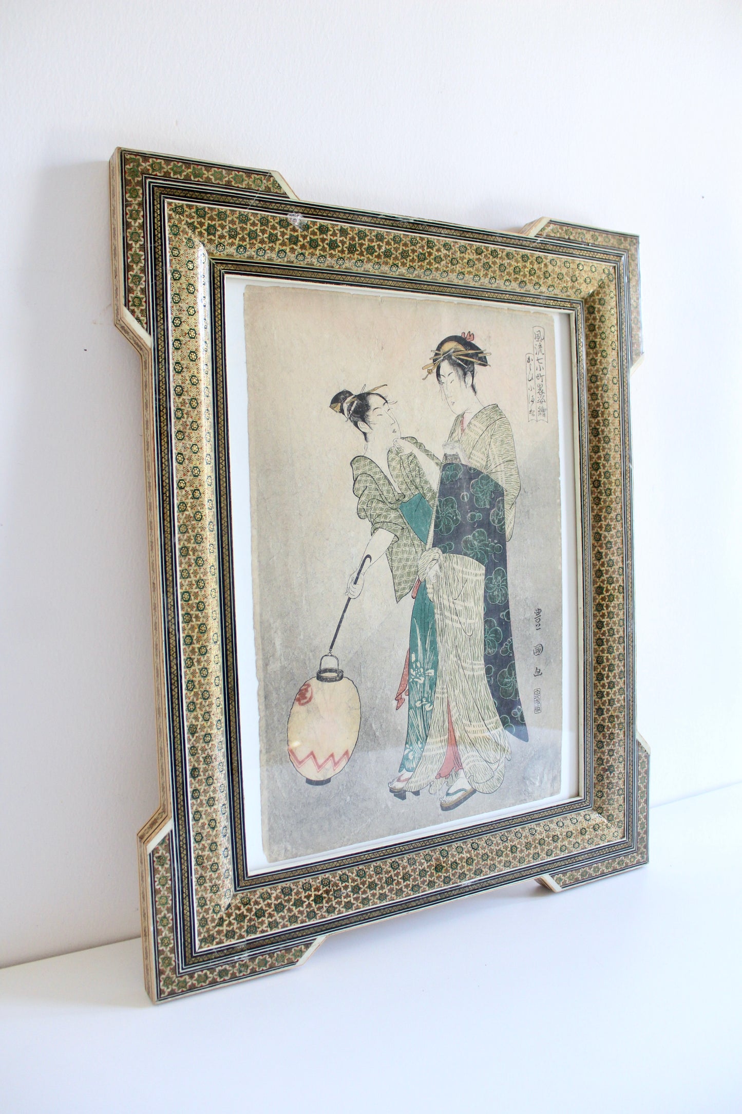 Antique Japanese 1920s Toyokuni Woodblock Print