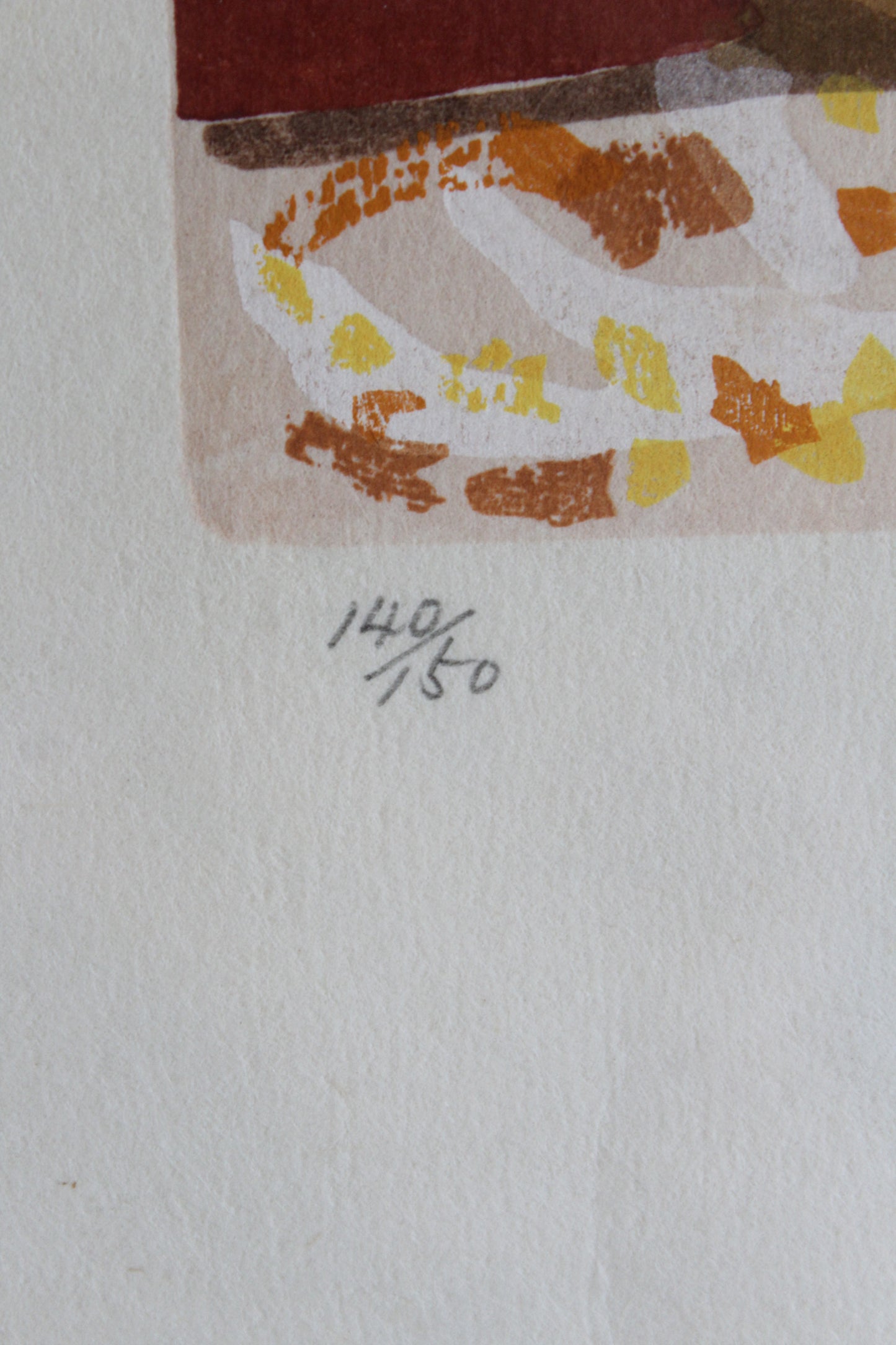 Vintage Kunio Komatsuzaki Lithograph Edition 140/150