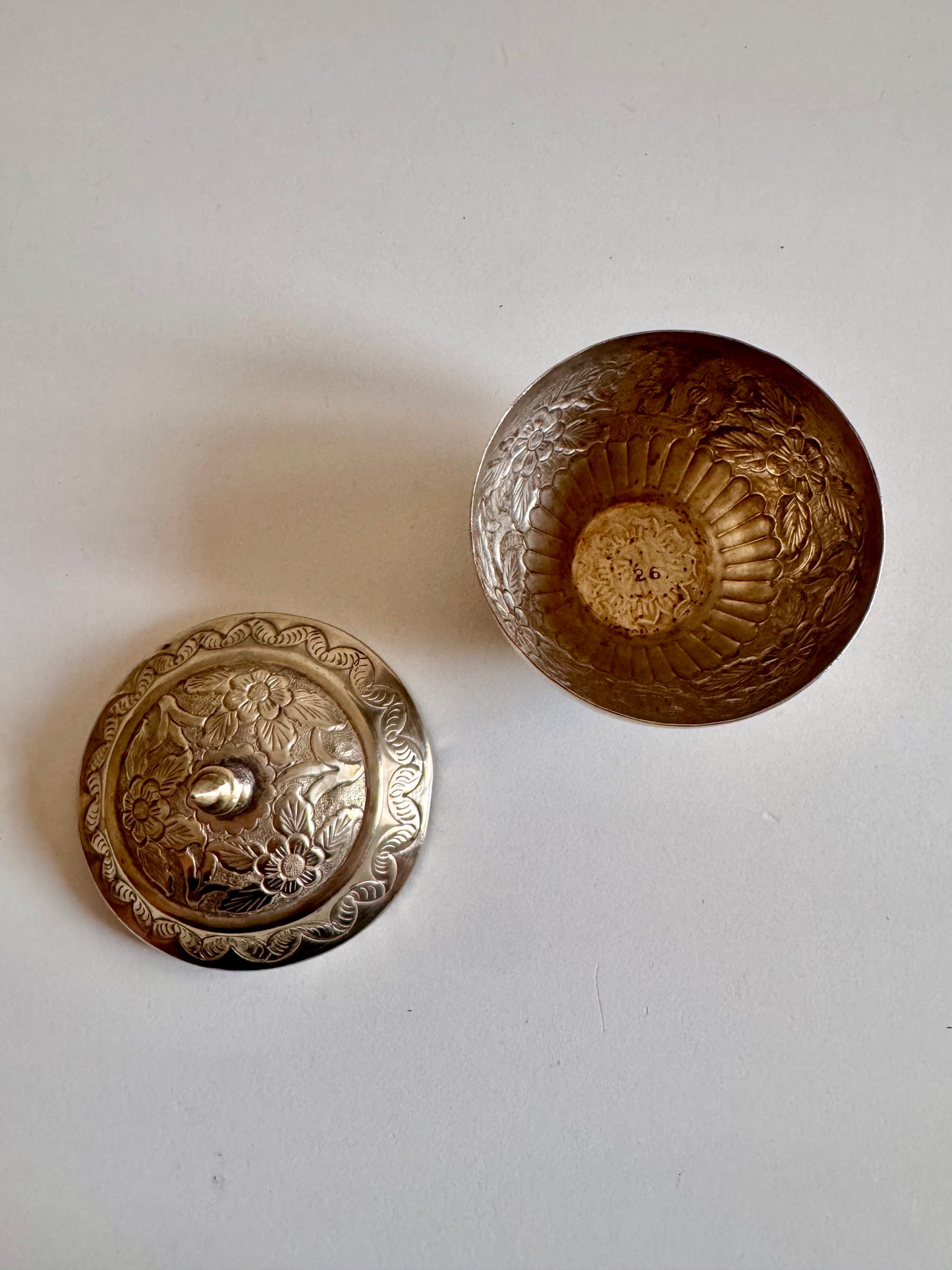 Vintage Kuwait Towers German Silver Three-Piece Set – c. 1980s