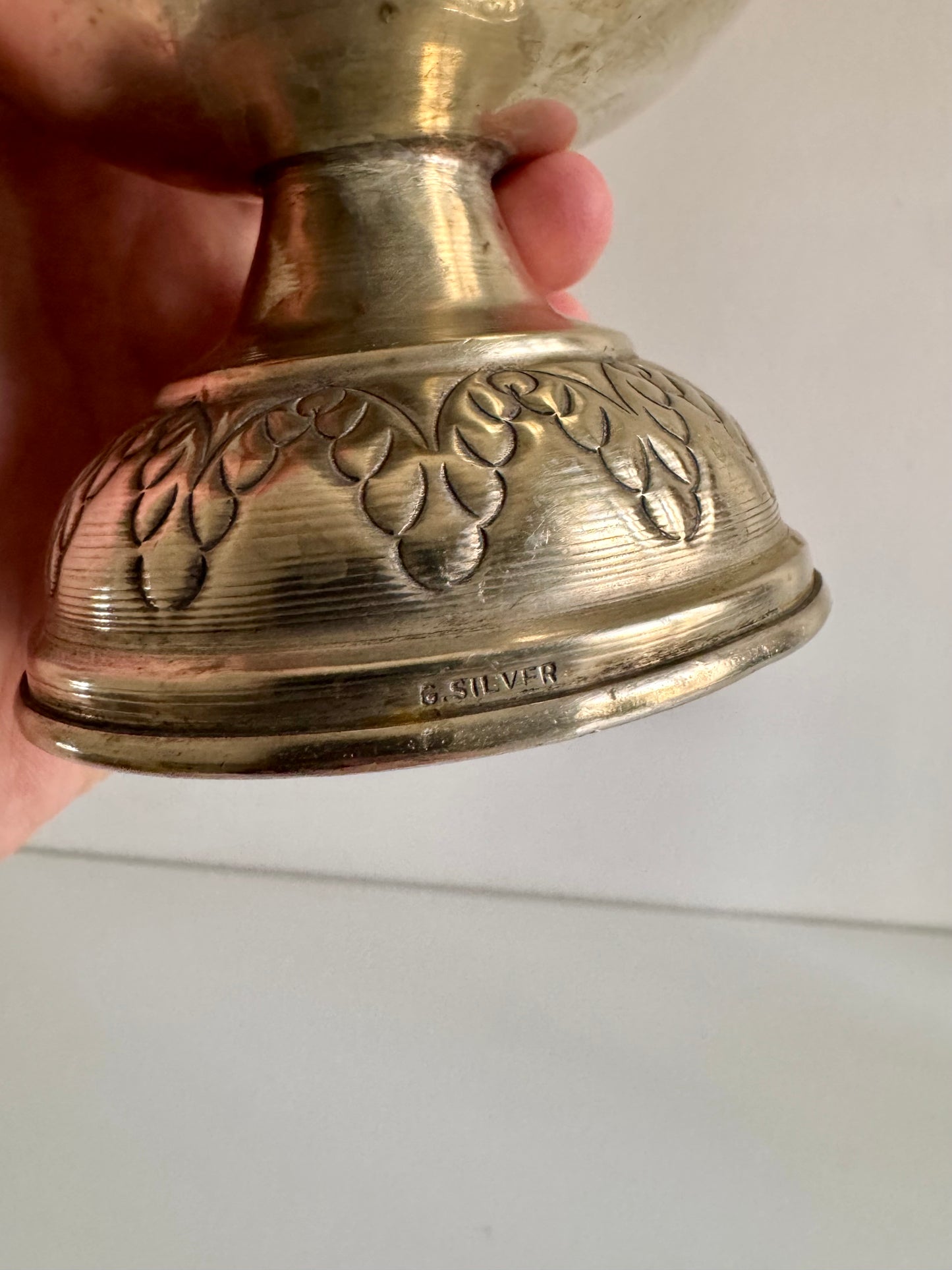 Vintage Kuwait Towers German Silver Three-Piece Set – c. 1980s