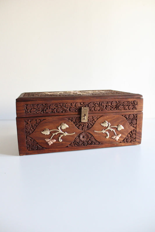 Large Rosewood Jewelry Box