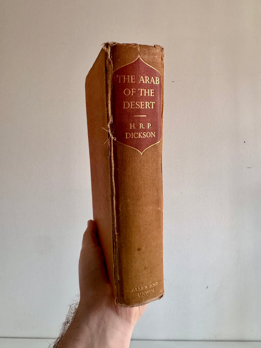 1951 Second Edition – The Arab of the Desert by H.R.P. Dickson – With 5 Fold-Out Maps & 6 Genealogical Charts