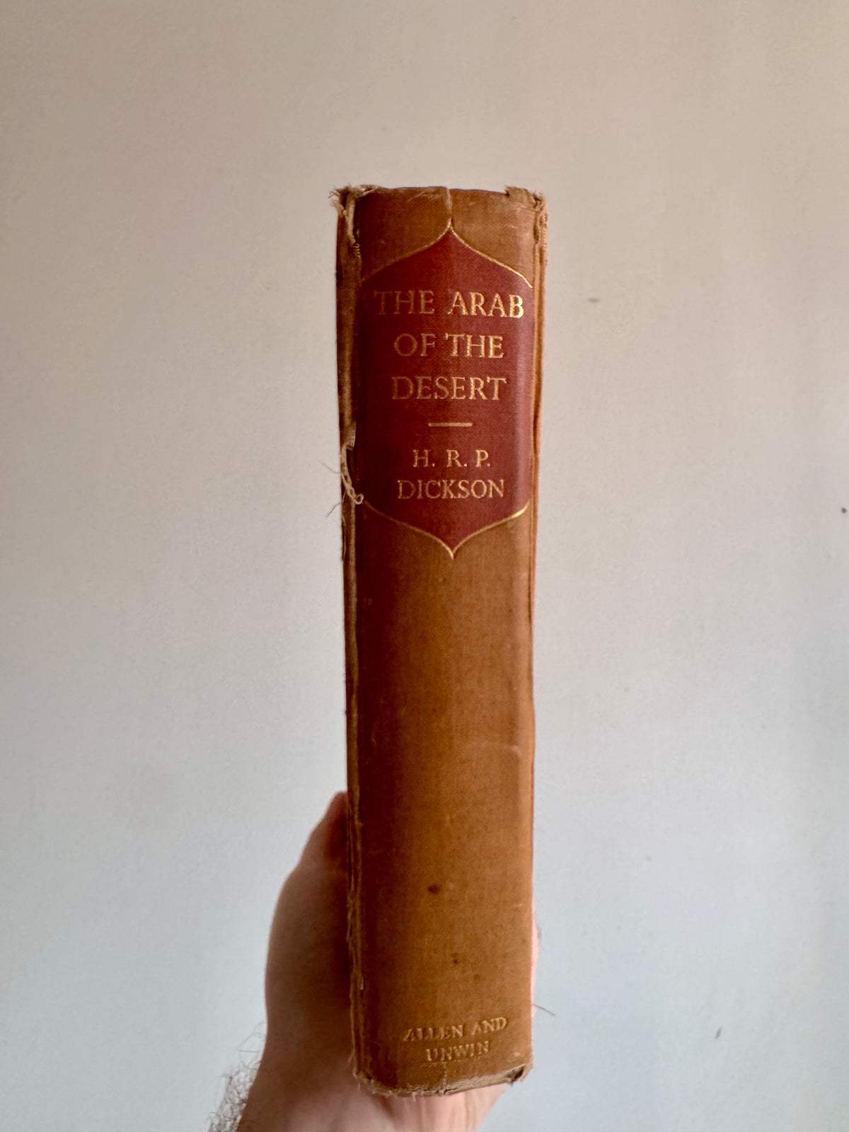 1951 Second Edition – The Arab of the Desert by H.R.P. Dickson – With 5 Fold-Out Maps & 6 Genealogical Charts