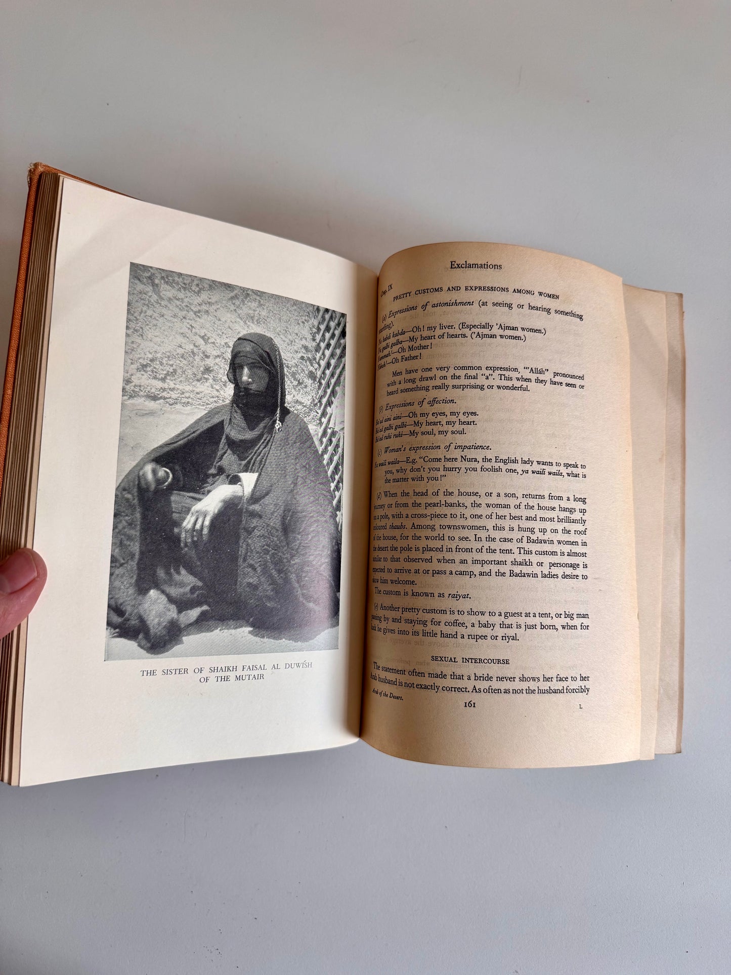 1951 Second Edition – The Arab of the Desert by H.R.P. Dickson – With 5 Fold-Out Maps & 6 Genealogical Charts