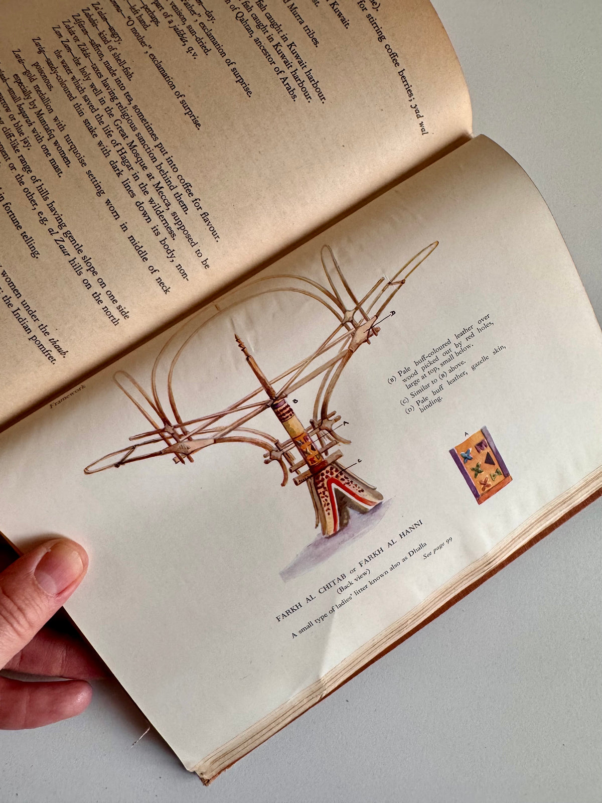 1951 Second Edition – The Arab of the Desert by H.R.P. Dickson – With 5 Fold-Out Maps & 6 Genealogical Charts