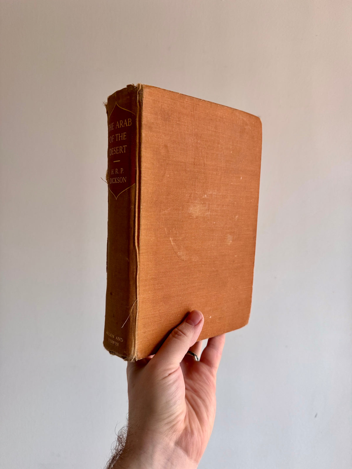 1951 Second Edition – The Arab of the Desert by H.R.P. Dickson – With 5 Fold-Out Maps & 6 Genealogical Charts