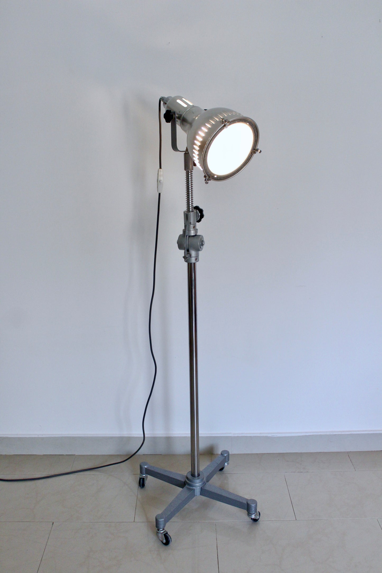 Vintage Japanese Medical Examination Lamp by ITO