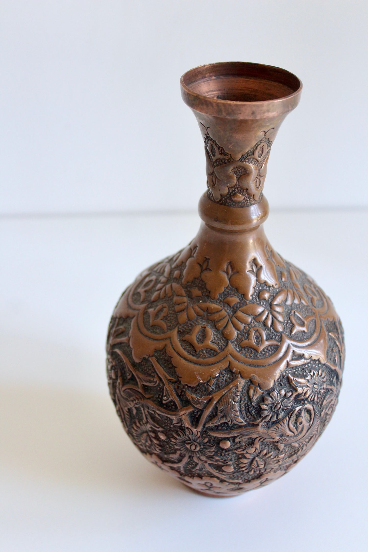 Persian Copper Handmade Vase