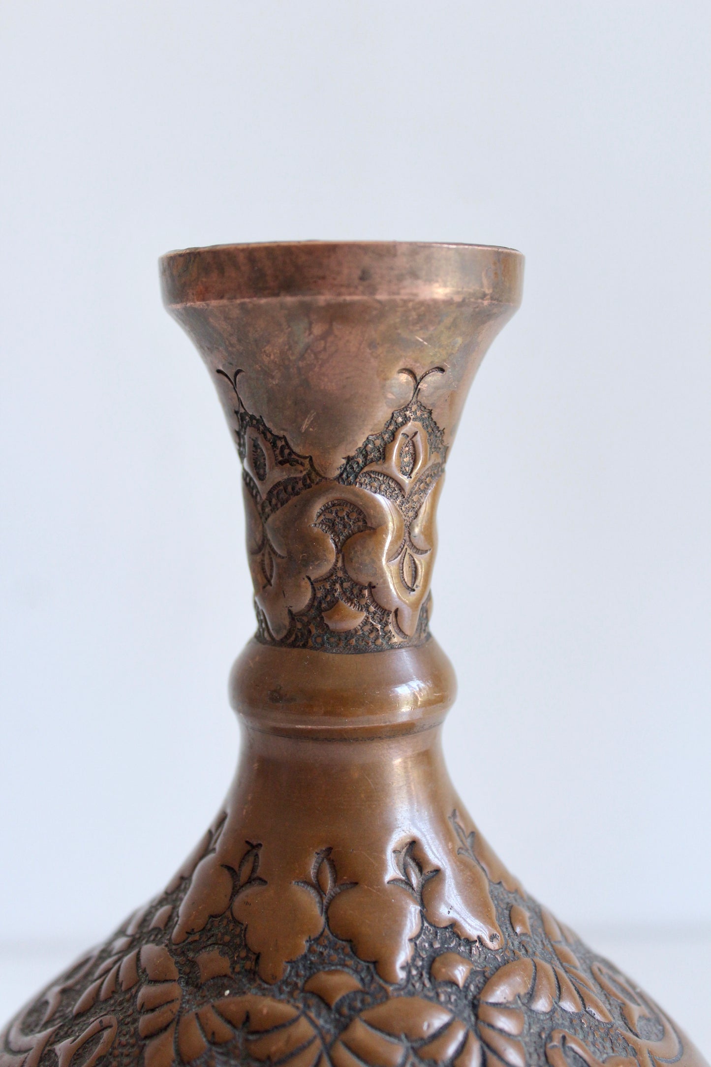 Persian Copper Handmade Vase