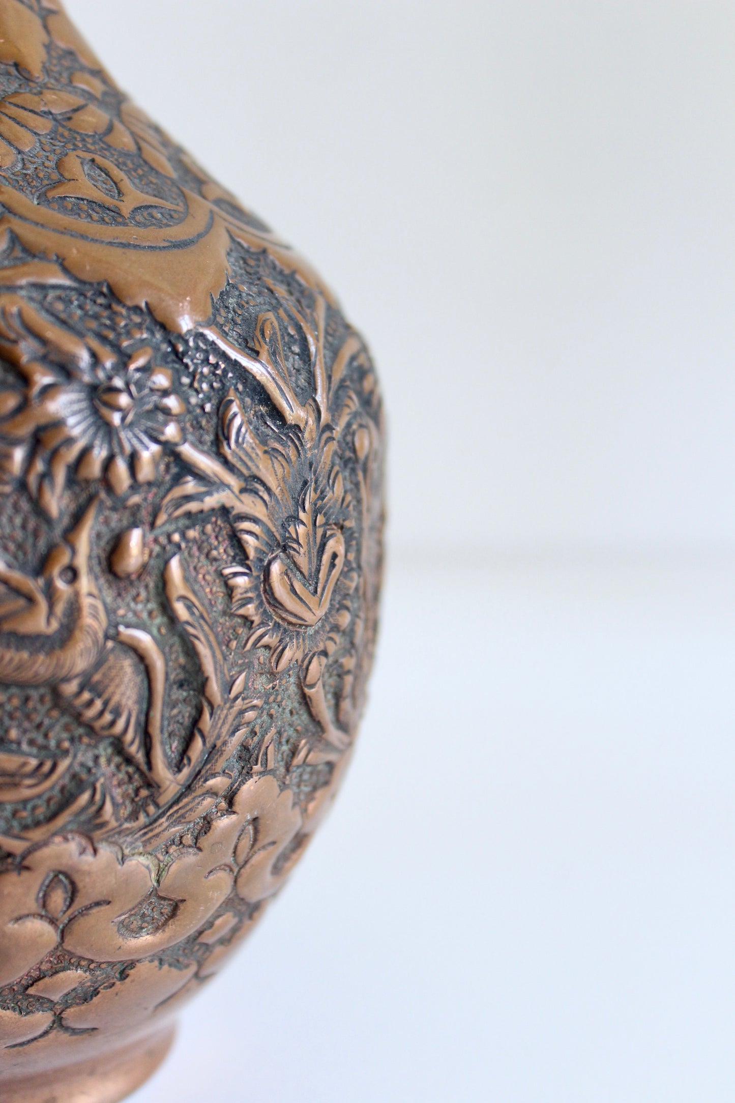 Persian Copper Handmade Vase