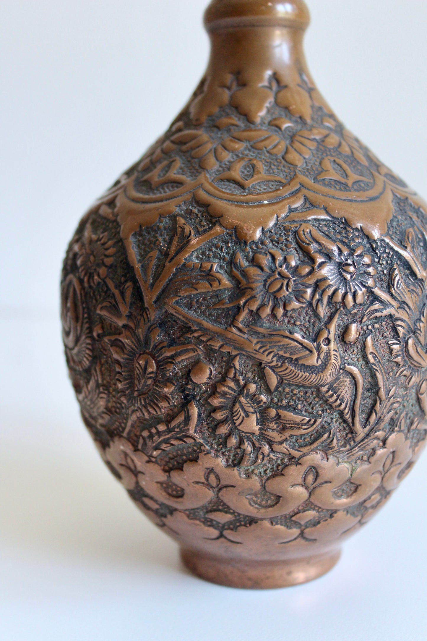 Persian Copper Handmade Vase