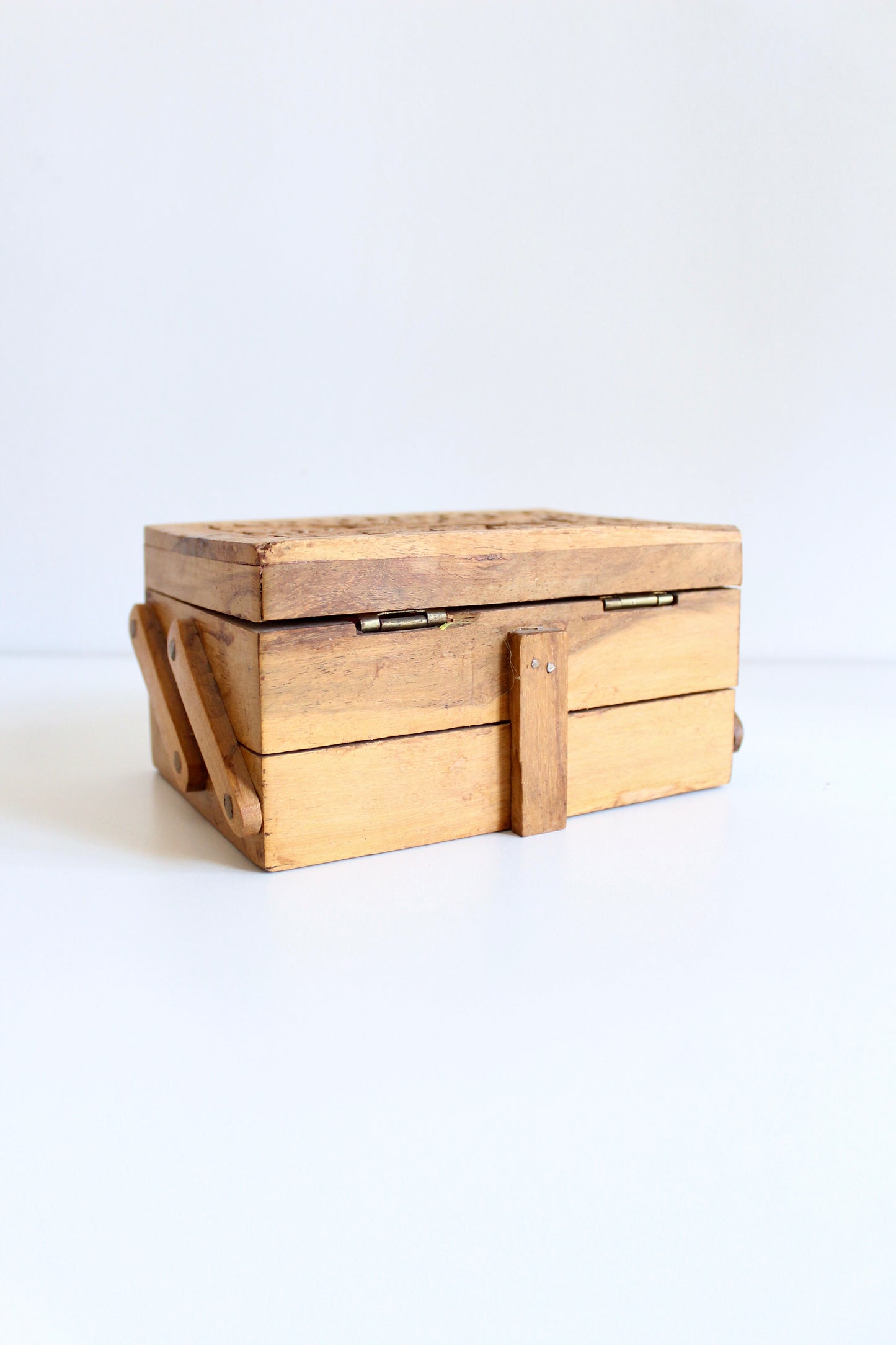 Small Vintage Rosewood Jewelry Box