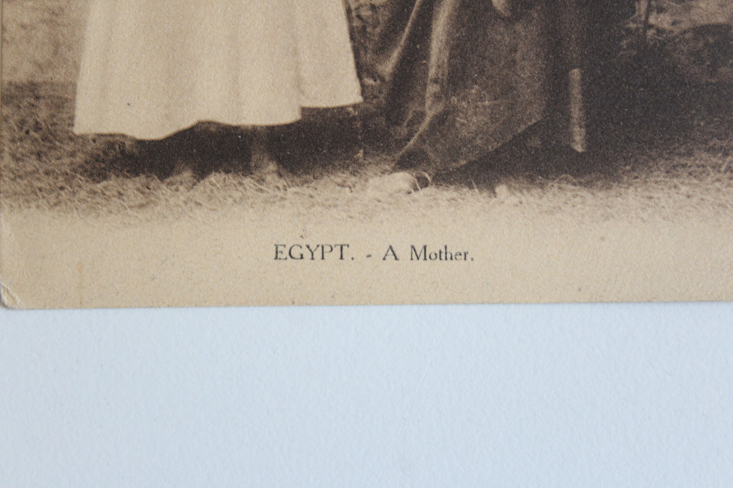 1917 Egyptian Postcard – “A Mother”