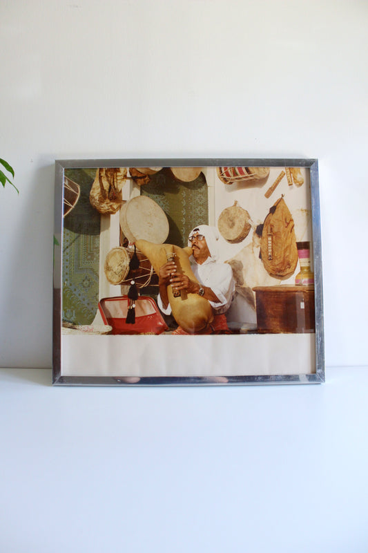 Original Signed 1970s Kuwaiti Photograph by Anwar Al Hasawi – 54 × 64 cm