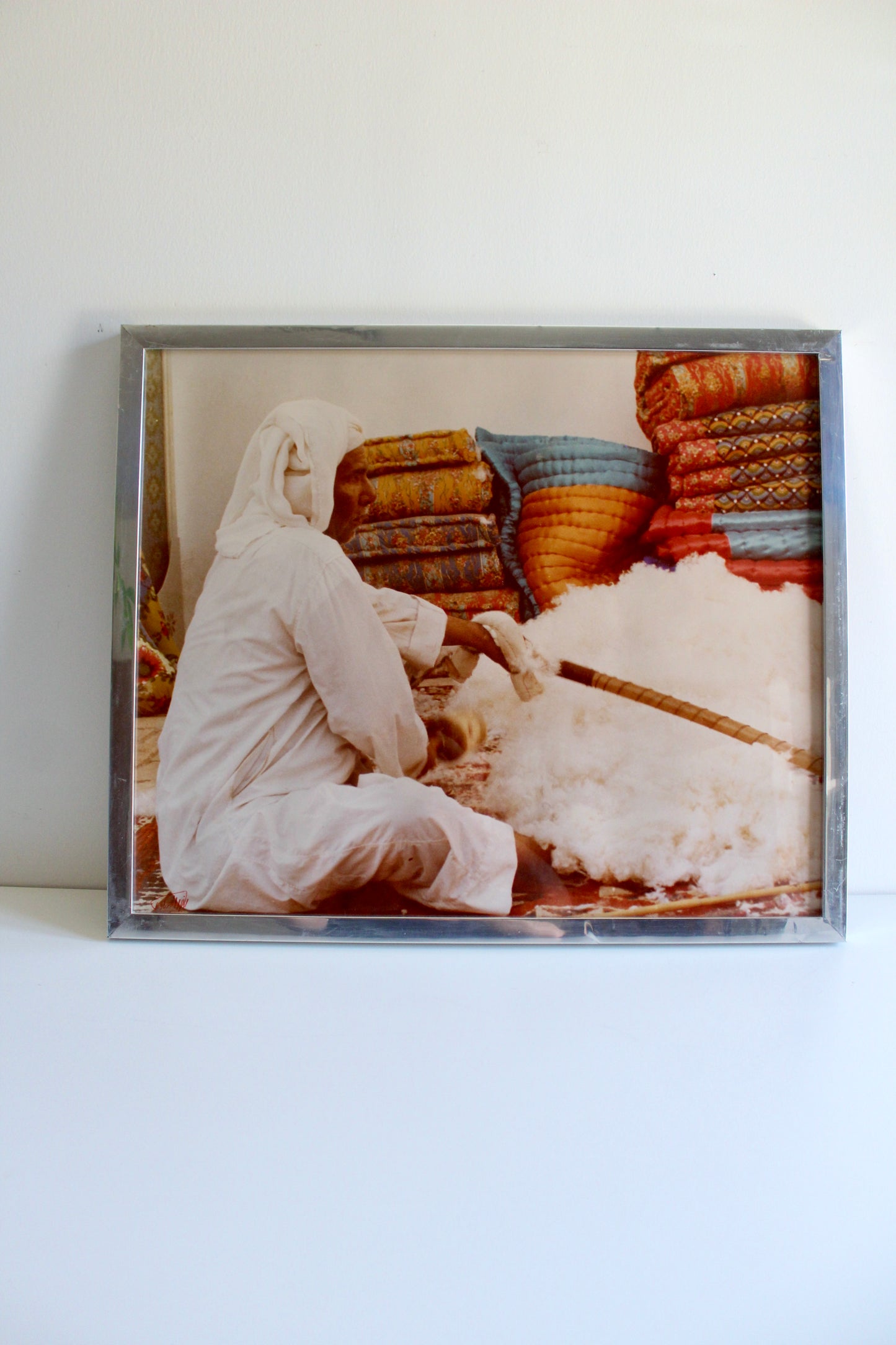 Original Signed 1970s Kuwaiti Photograph by Anwar Al Hasawi – 54 × 64 cm