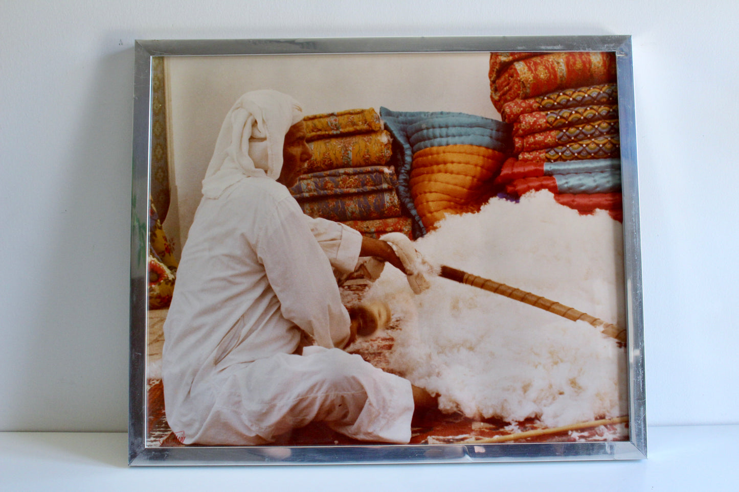 Original Signed 1970s Kuwaiti Photograph by Anwar Al Hasawi – 54 × 64 cm