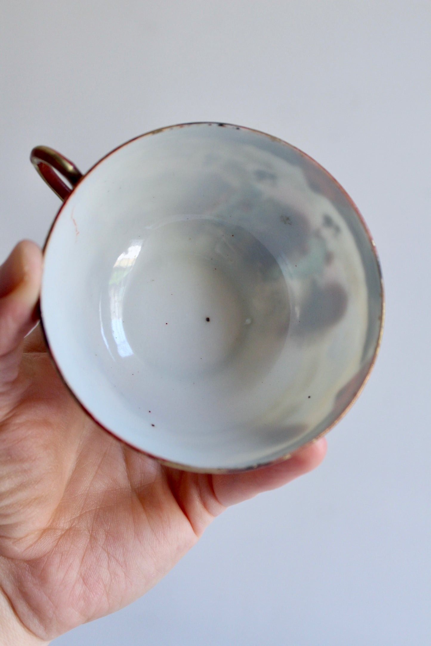 Antique Japanese Satsuma Porcelain Tea Set – Teapot, Sugar Bowl & Teacup, c. 1915–1940