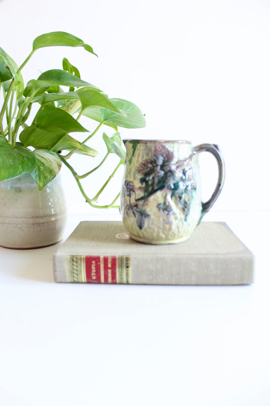 Early 20th Century Majolica Blackberry Cream Jug
