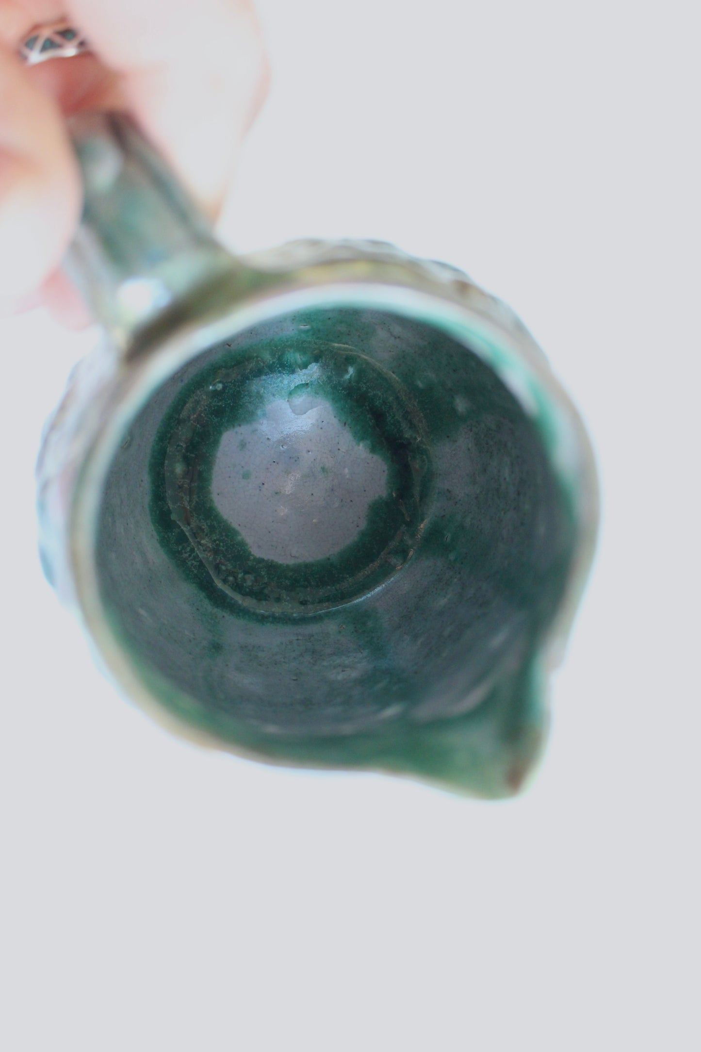 Early 20th Century Majolica Blackberry Cream Jug