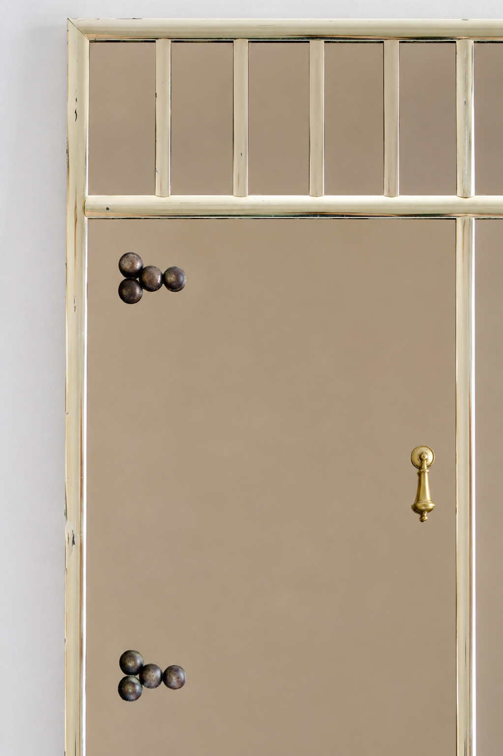 Vintage Kuwaiti Door Inspired Wall Mirror